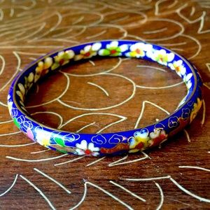 Vintage Cloisonné Bangle